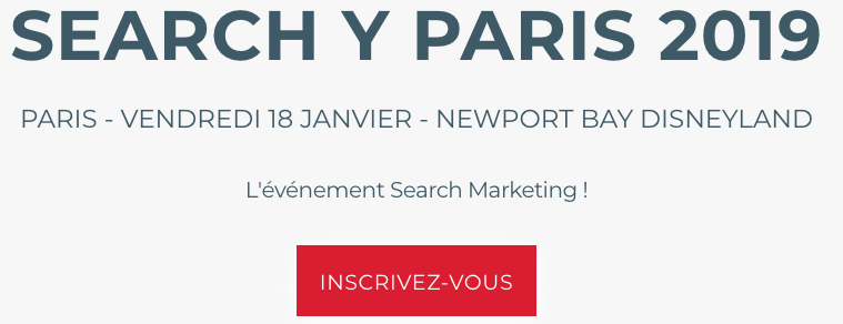 Search Y Paris Event SEO