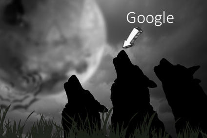 Google hurle avec les loups